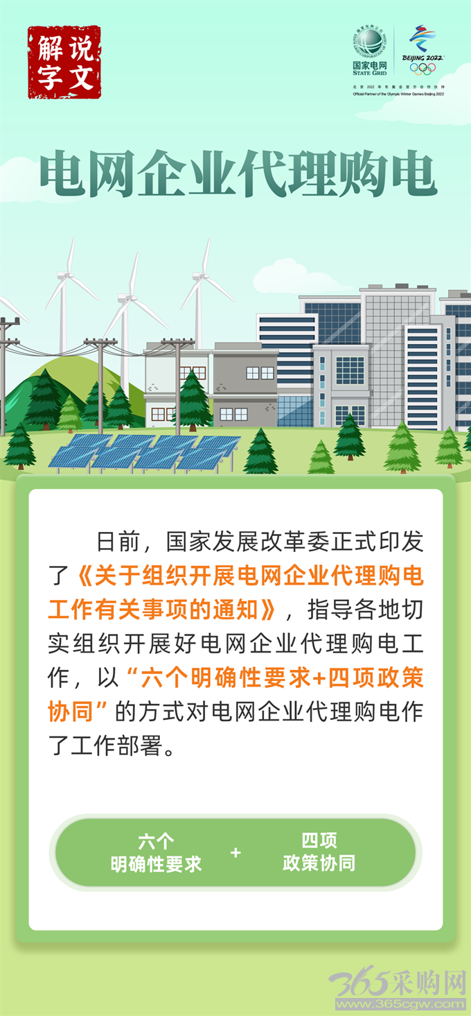 说文解字｜电网企业代理购电