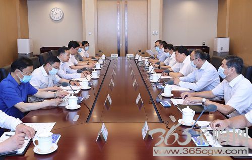 张智刚总经理与西藏自治区党委政府领导会谈