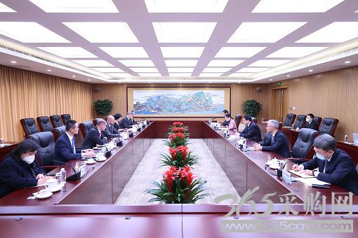 张智刚总经理会见西门子能源股份公司总裁兼首席执行官布鲁赫