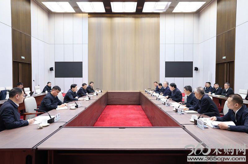 国家电网与陕西省委省政府举行会谈