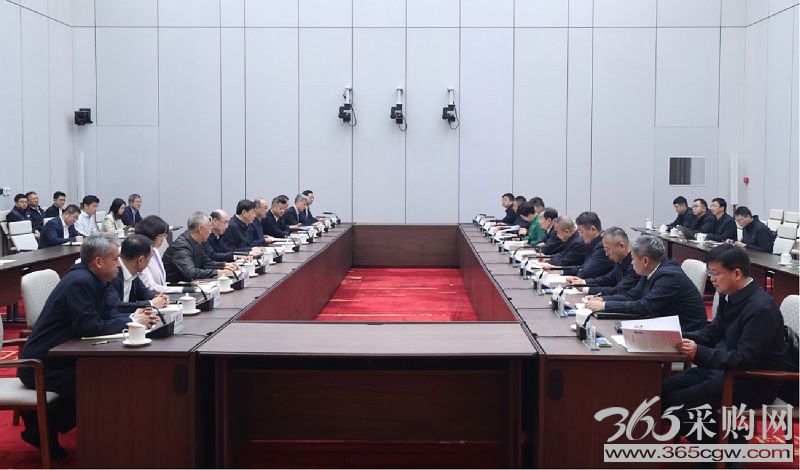 国家电网与新疆维吾尔自治区党委政府举行会谈